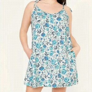 OLD Navy Blue & White Floral Dress BNWT
